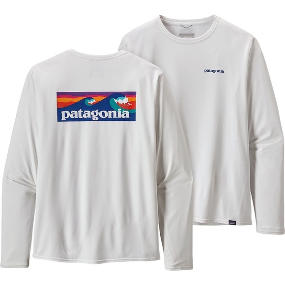 Patagonia Size Small Polyester Long Sleeve Pull Over Top - Picture 2 of 8